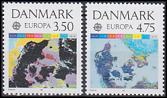 Danmark AFA 989 - 90<br>Postfrisk